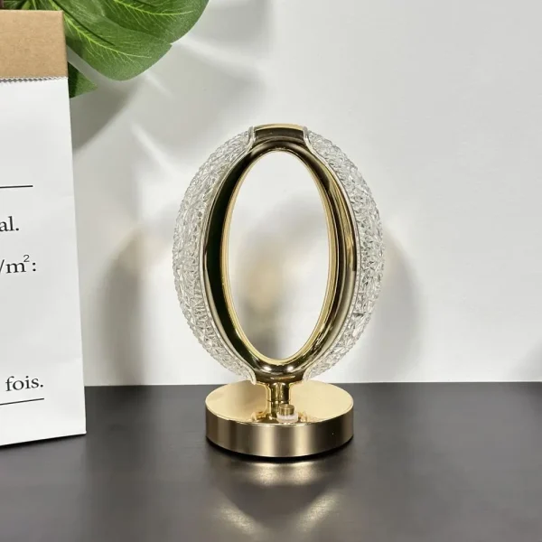 1pcs Morden Style Led Touch Modern Crystal Table Lamp For Bedroom Restaurant Bar Bedside Night Light 1
