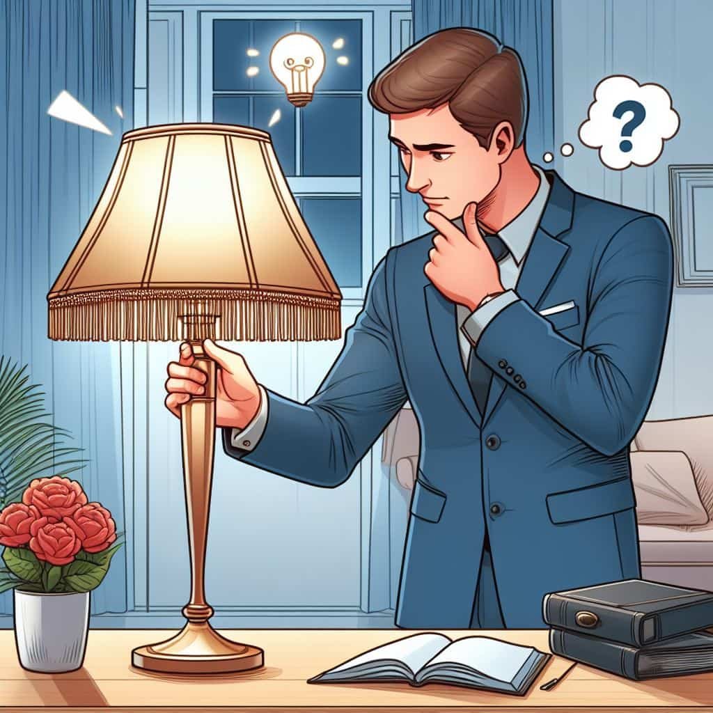 How To Fit A Lampshade To A Table Lamp?