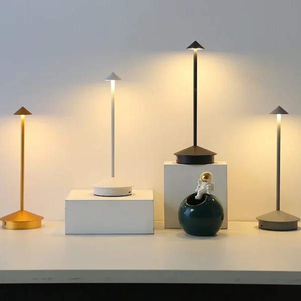 Rechargeable Table Lamp Led Touch Sensor Desktop Night Light Wireless Reading Lamp For Restaurant Hotel Bar 1