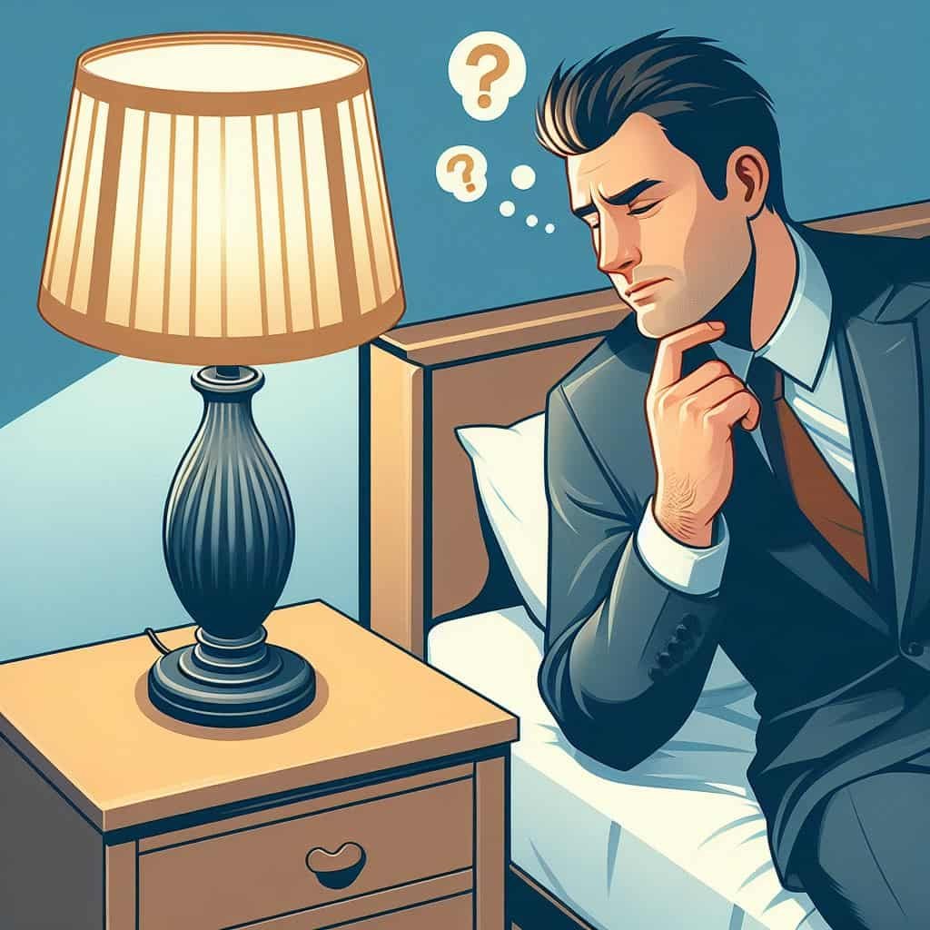 What Size Lamp For Bedside Table?